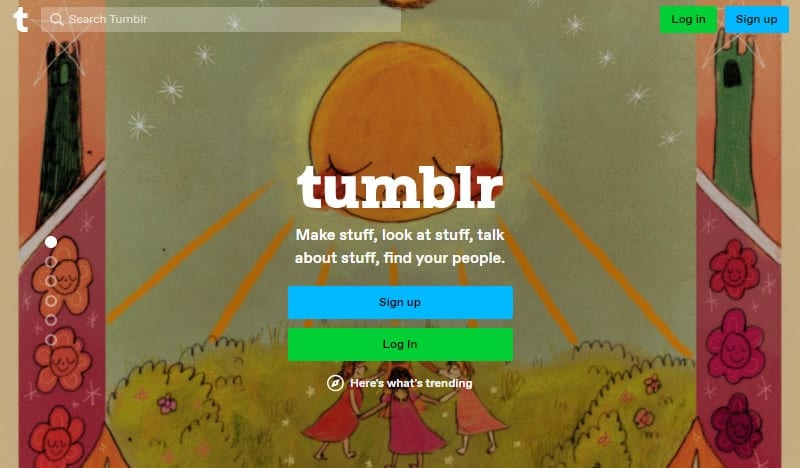 tumblr best content marketing cms