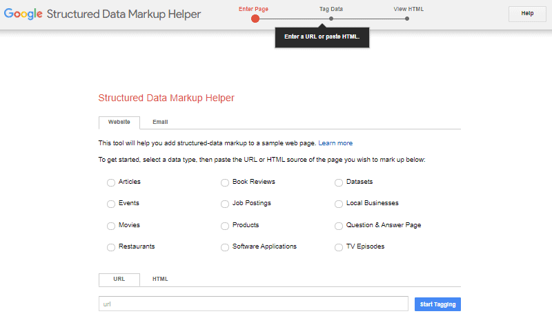 google structured data markup helper optimize content for rich snippet