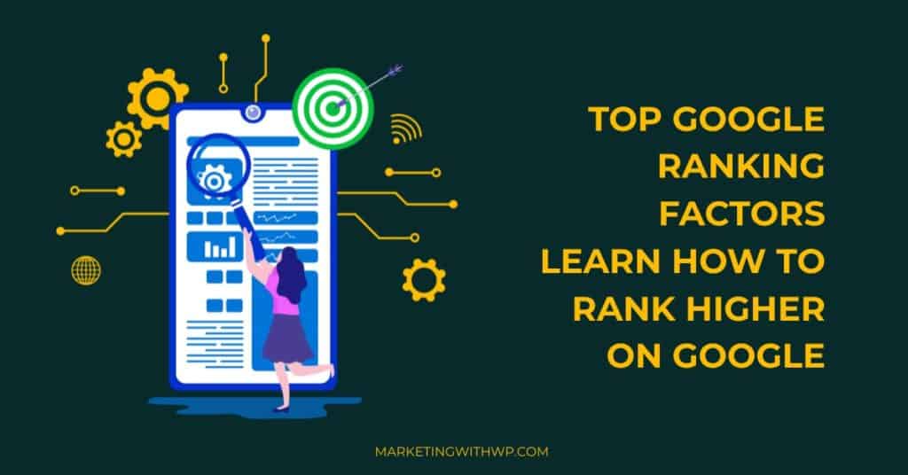 top google ranking factors learn how to rank on google cover image