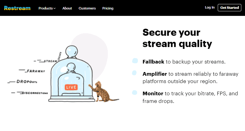 restream review secured streaming