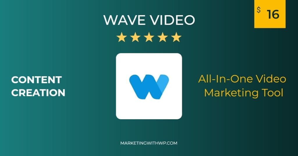 wave video all in one video marketing tool pricing review summary alternative