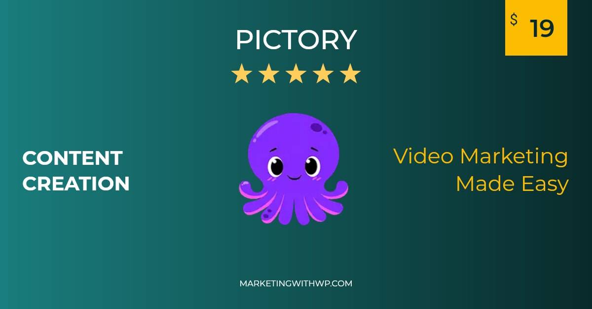 pictory video marketing made easy pricing review summary alternative